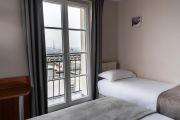 Chambre Supérieure Triple avec Vue et balcon